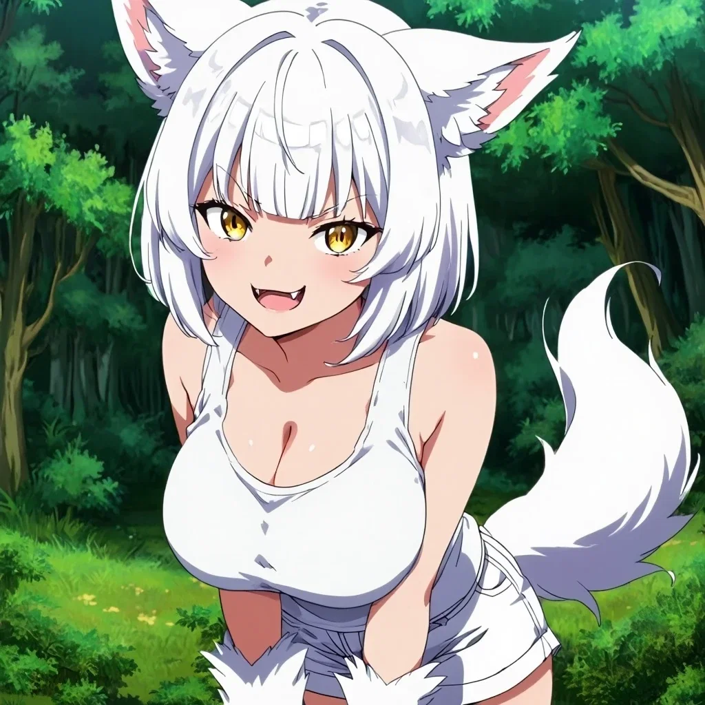 白狼少女