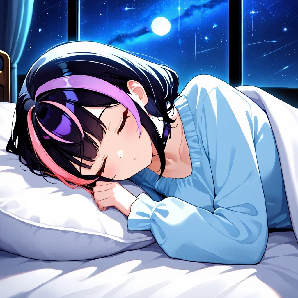 就寝のNeta Luminaちゃん