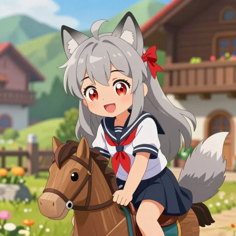 木馬に乗って