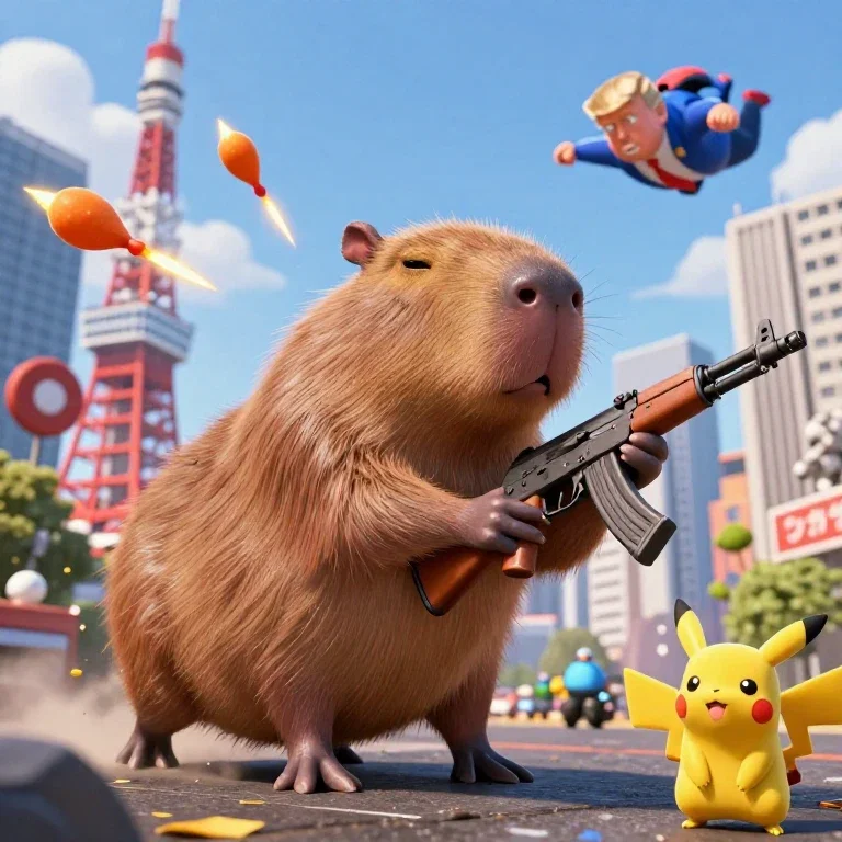 Mutant capybara