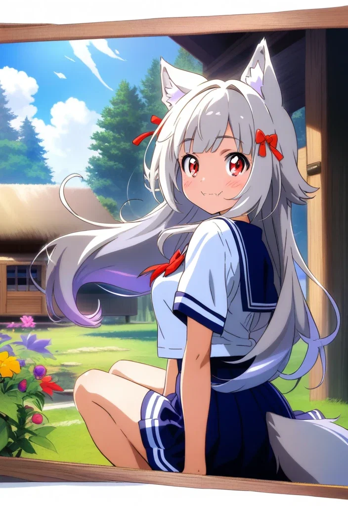 振り向きカワイイ