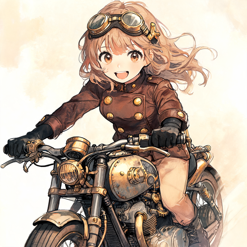 バイク少女