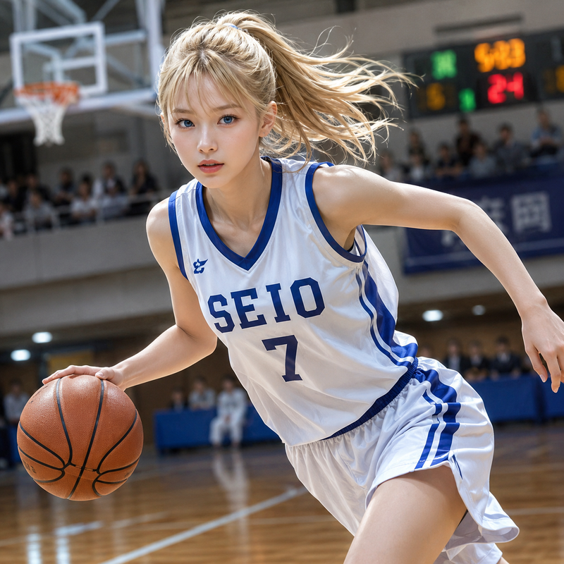バスケ女子3