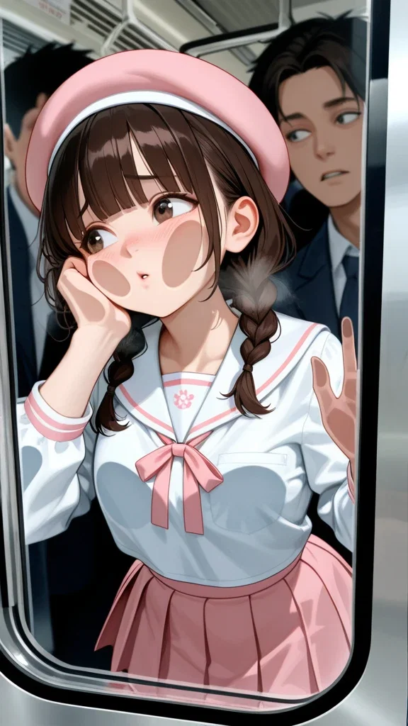 満員電車は大変