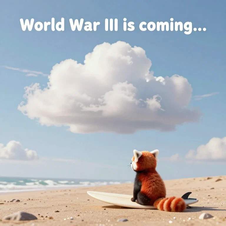 World War III is coming, panda brothers…