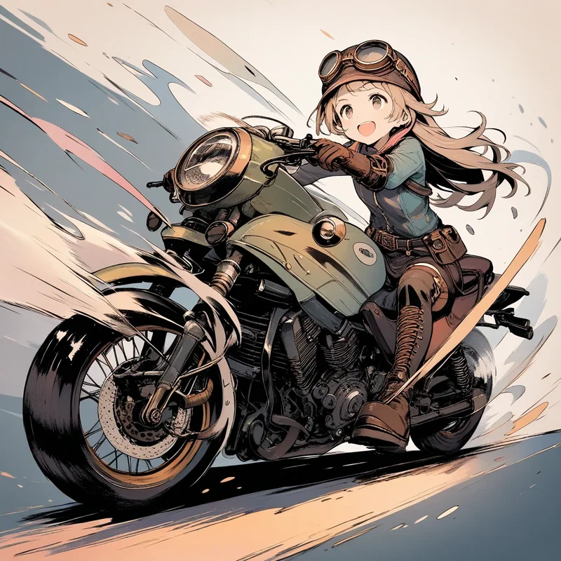 バイク少女