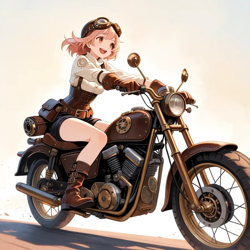 バイク少女