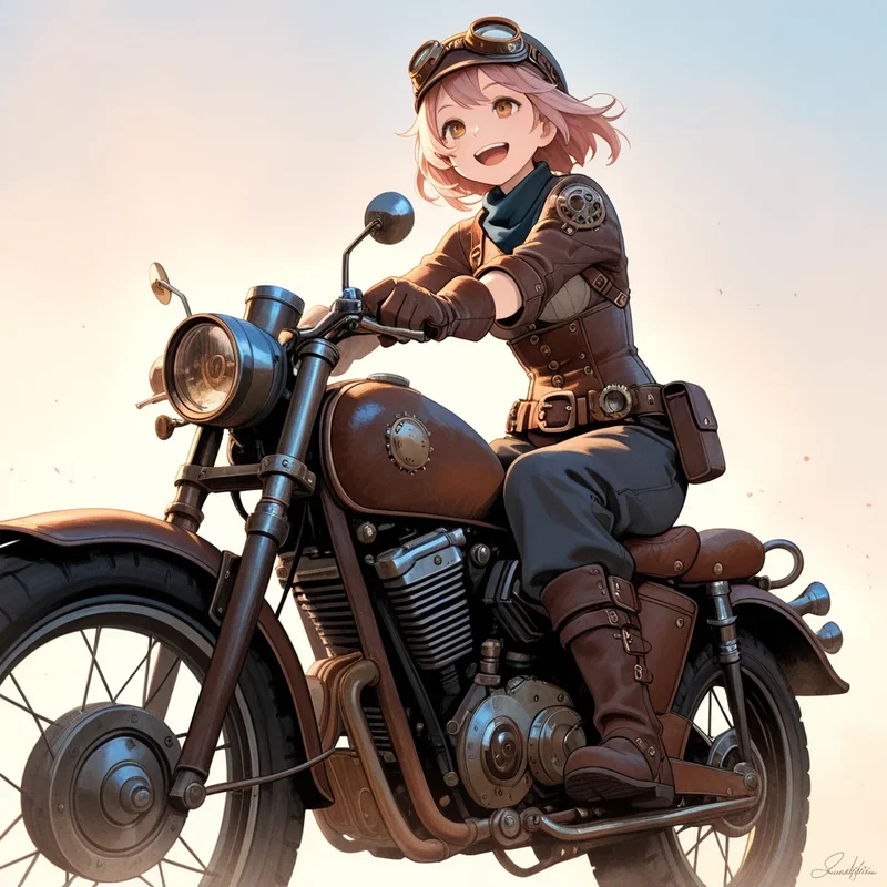 バイク少女