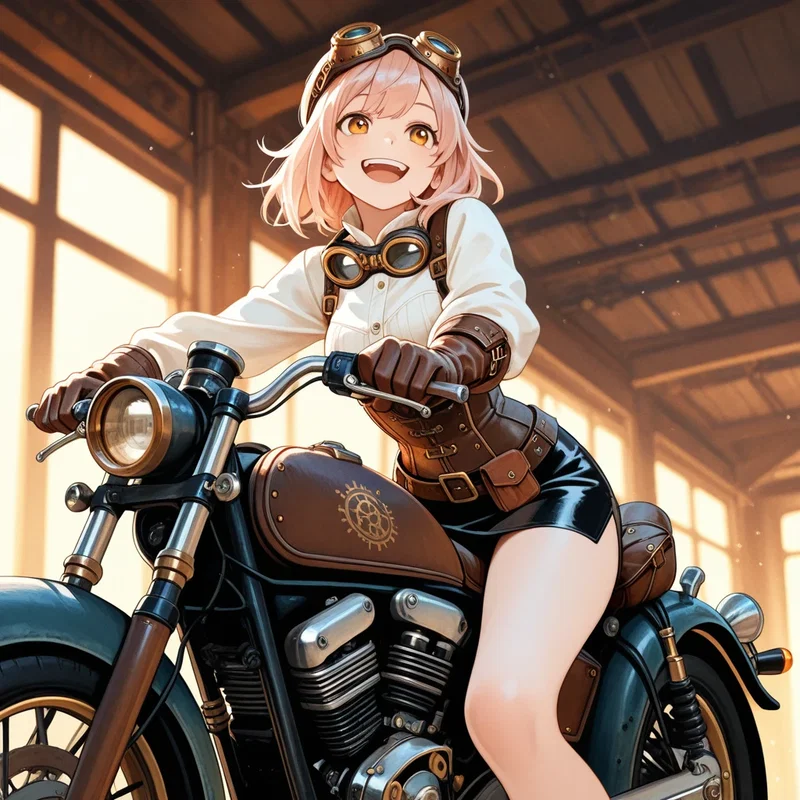 バイク少女