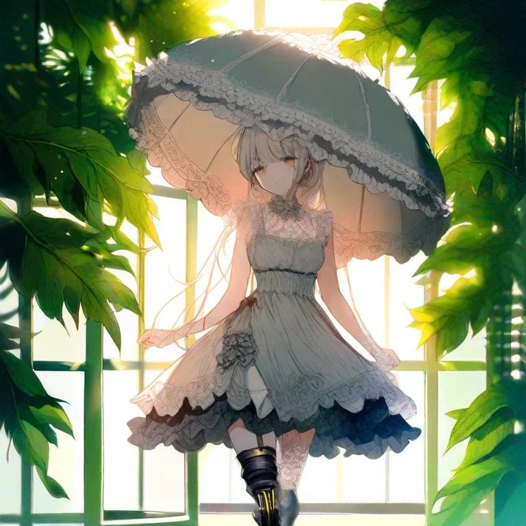 義足の少女