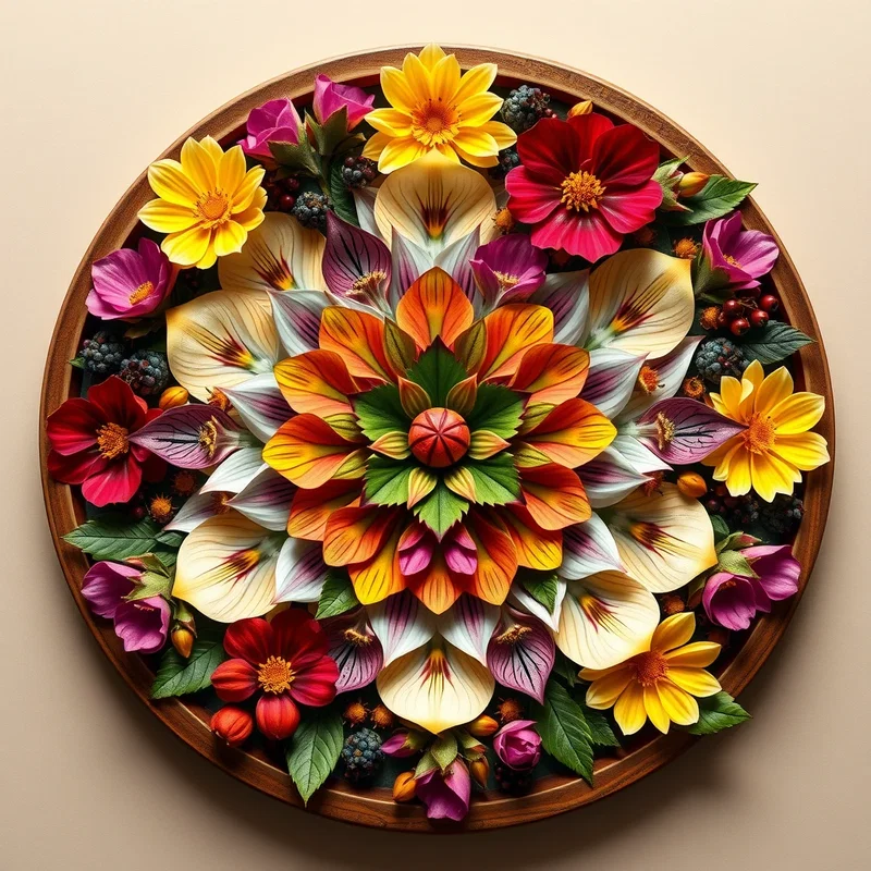 Mandala Florale