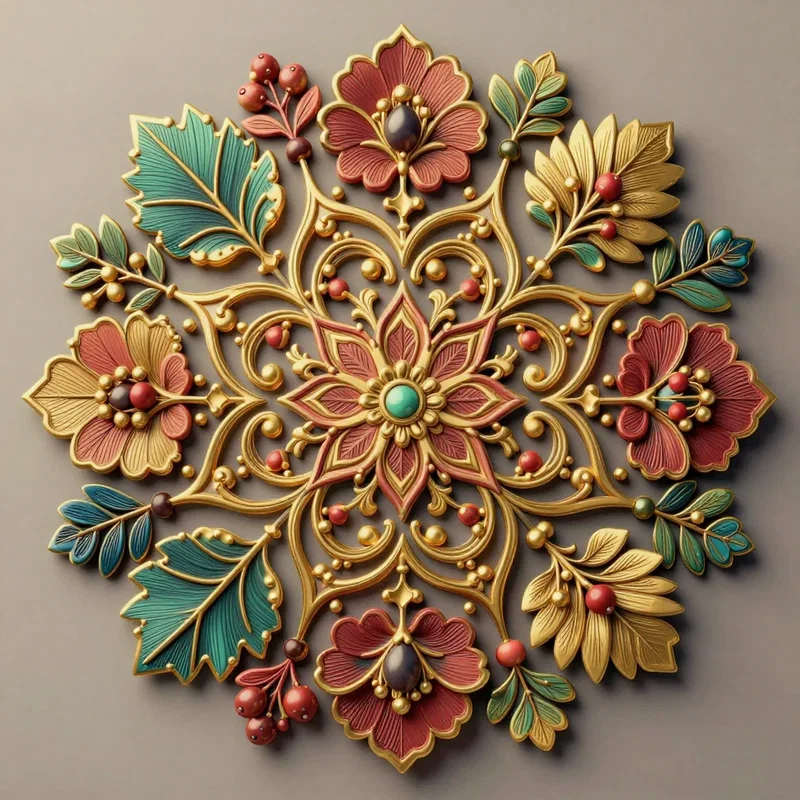 Mandala Végétal