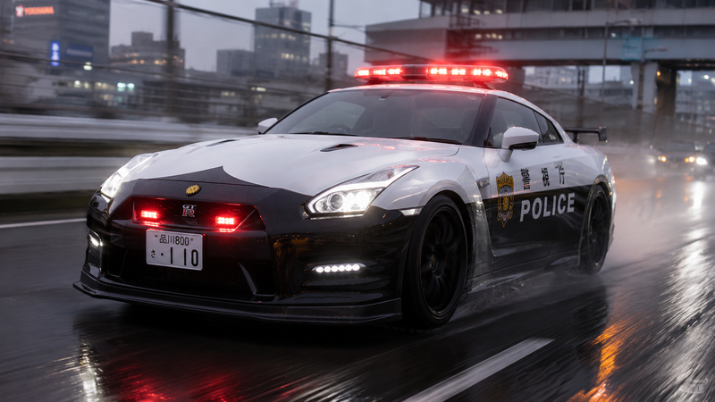 警察車両