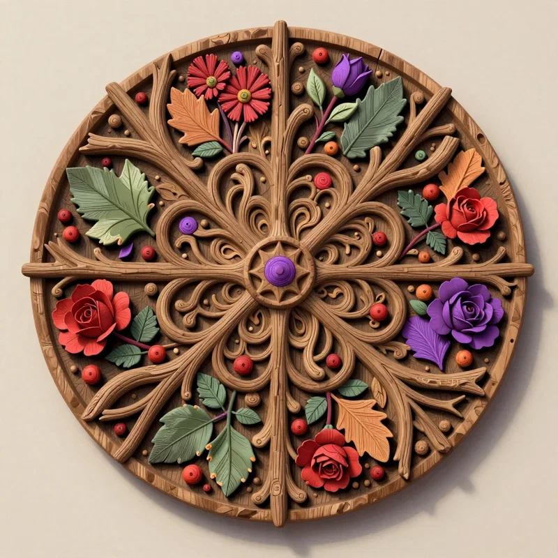 Mandala Végétal
