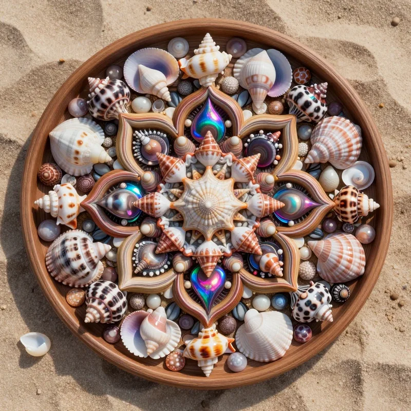 Mandala de Coquillages