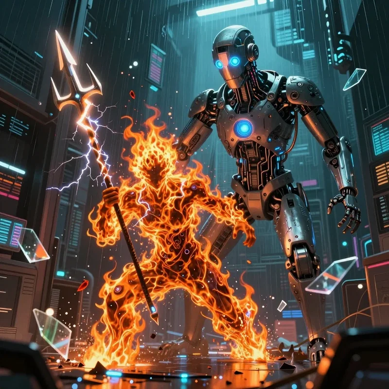 The AI🤖 electrocuting me for my Madness😁