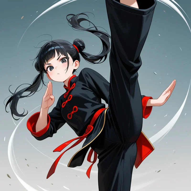 カンフー少女