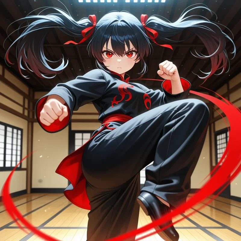 カンフー少女