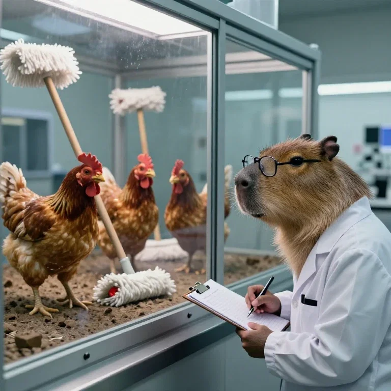 A scientific capybara