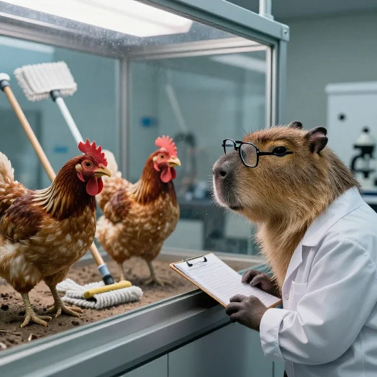 A scientific capybara