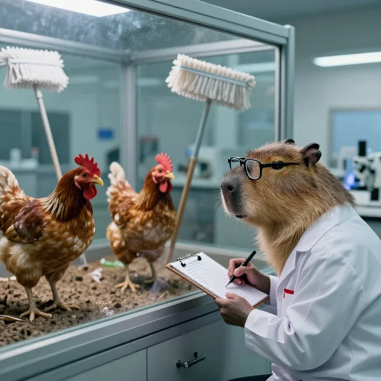 A scientific capybara