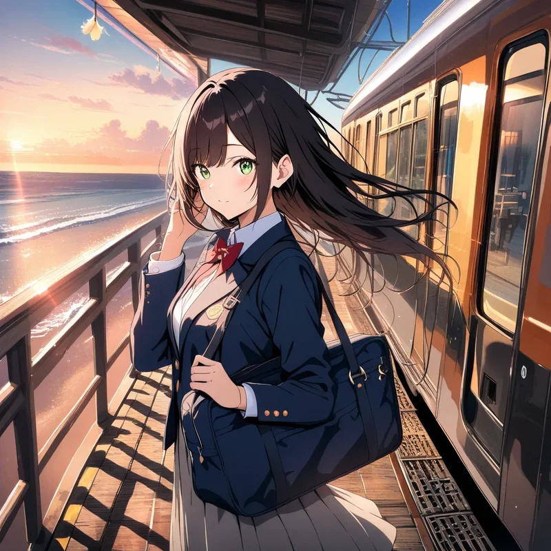 江ノ電少女