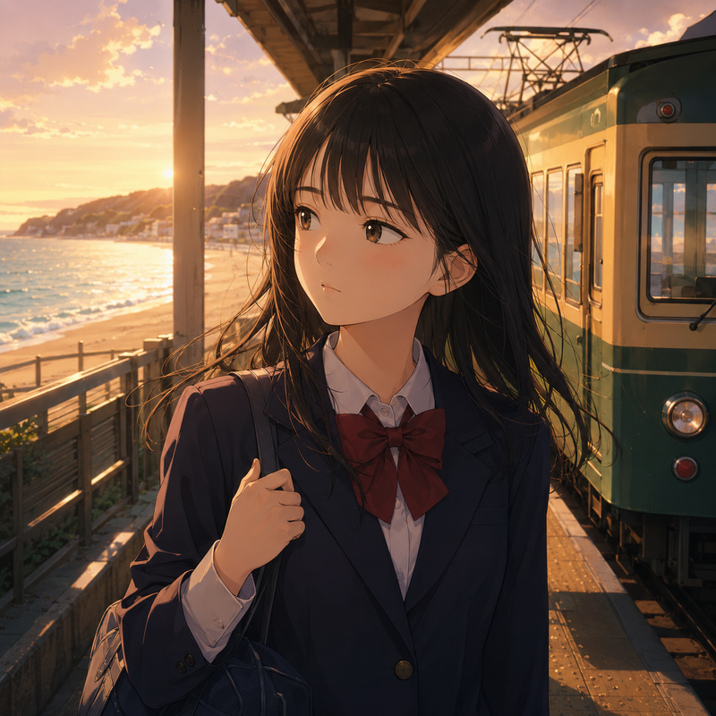 江ノ電少女