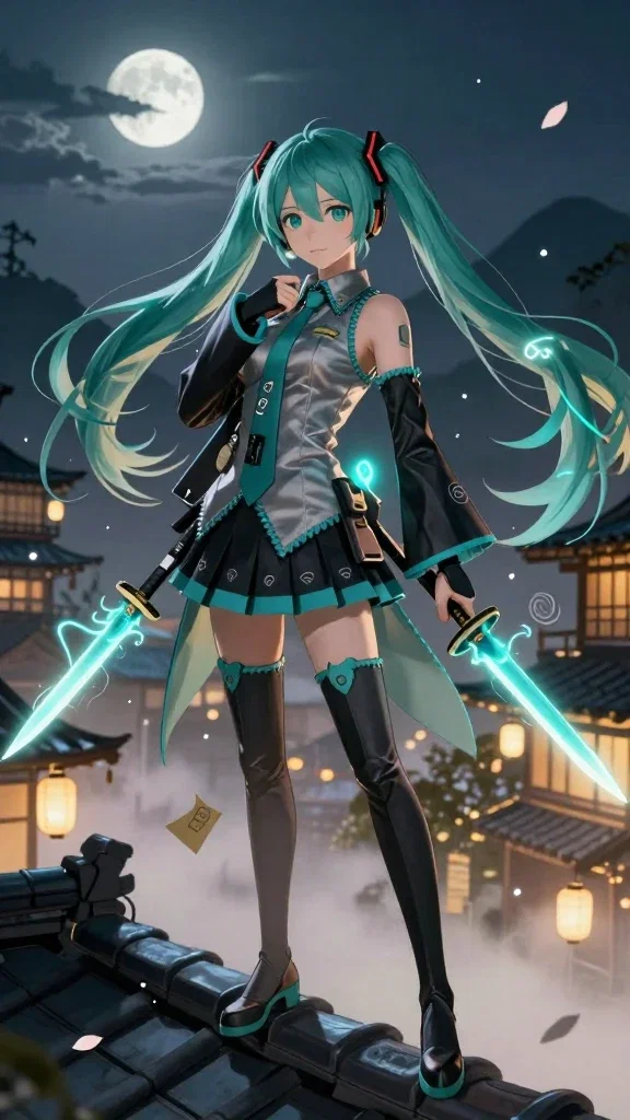 The Cyan Shinobi