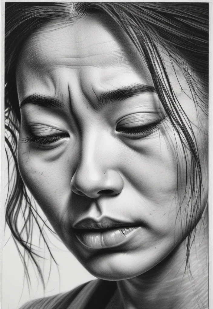 Femme Japonaise en Introspection