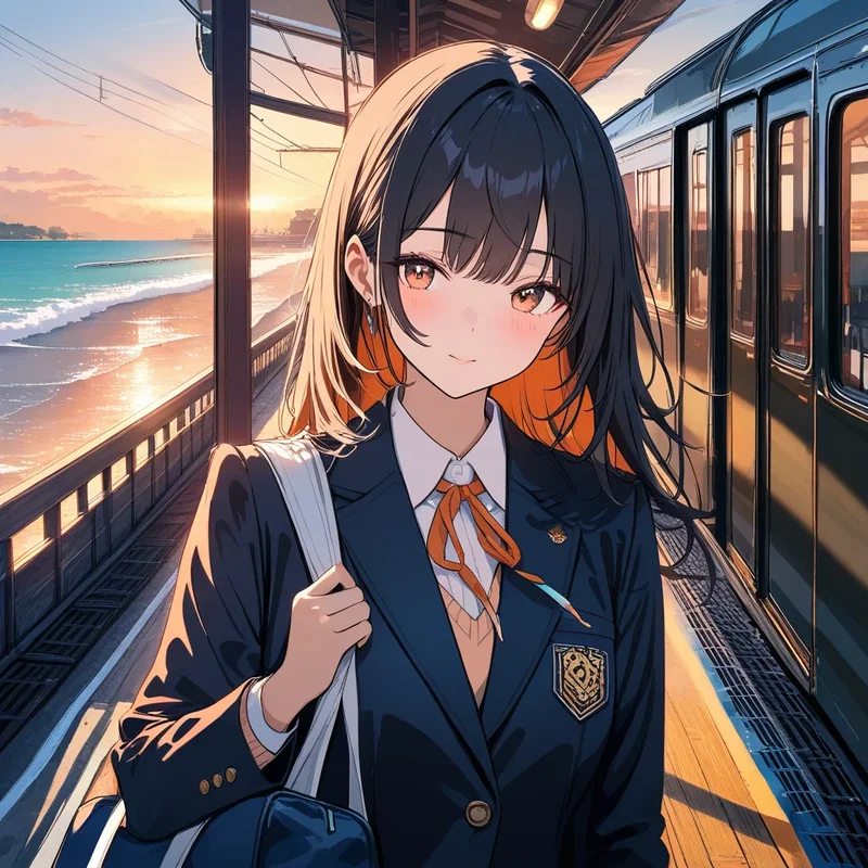 江ノ電少女