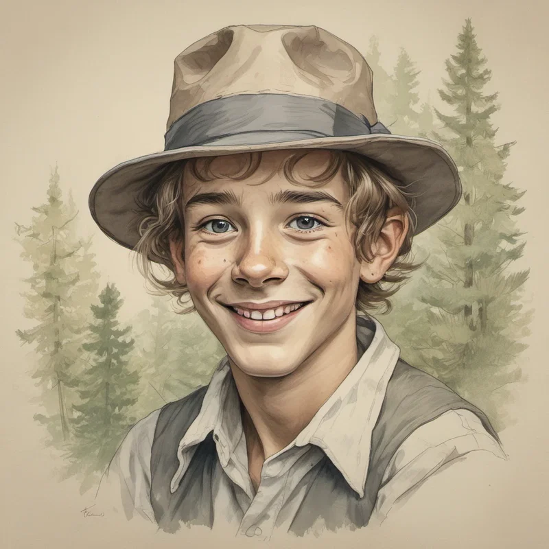 Jeune Garçon des Années 50