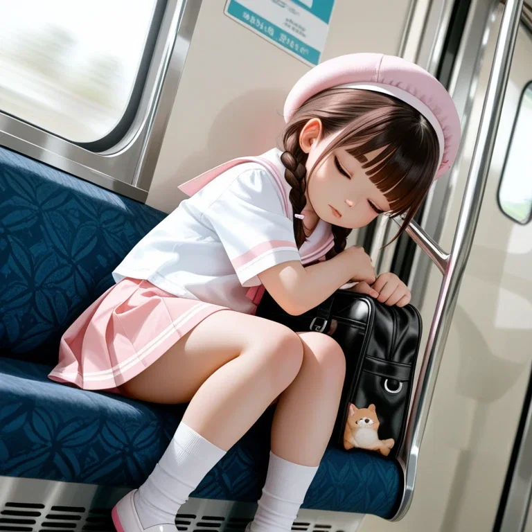 帰り道。眠くなっちゃいますね。
