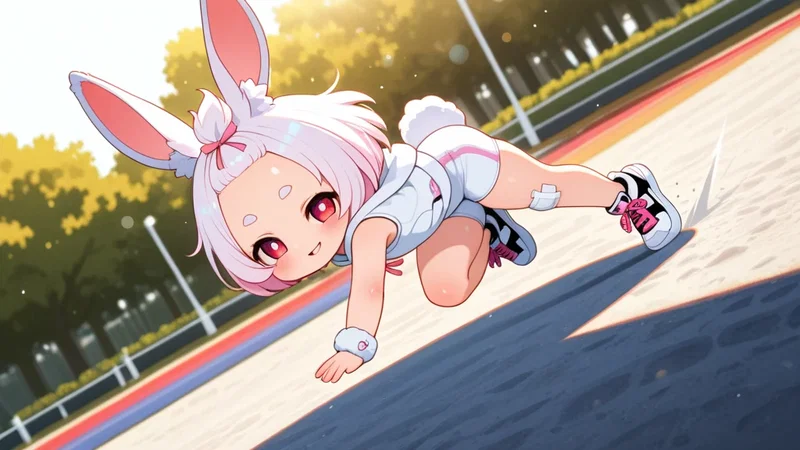 額兎(ﾃﾞｺｯﾄ)ちゃん