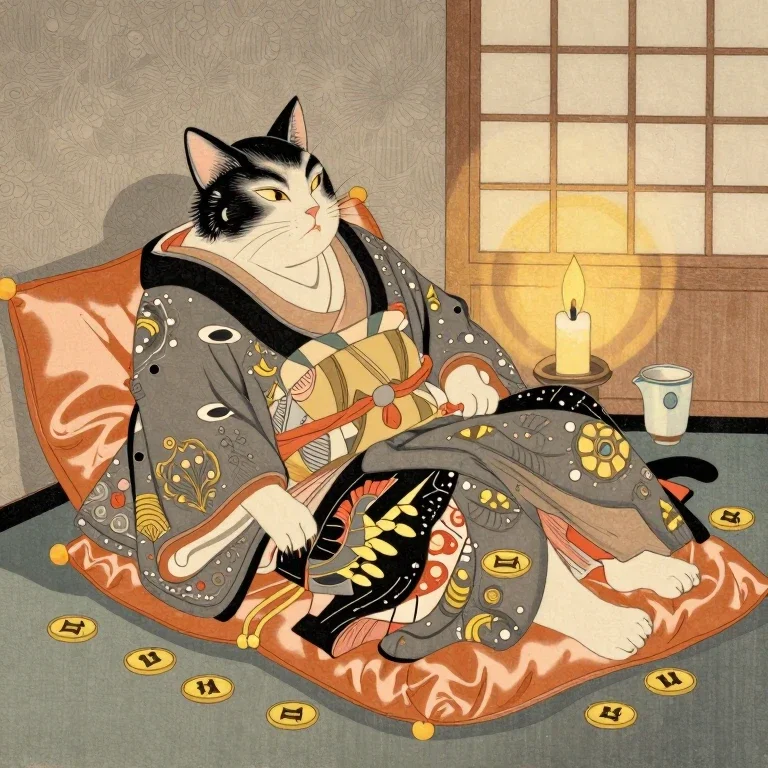 猫の大富豪(自動プロンプト)