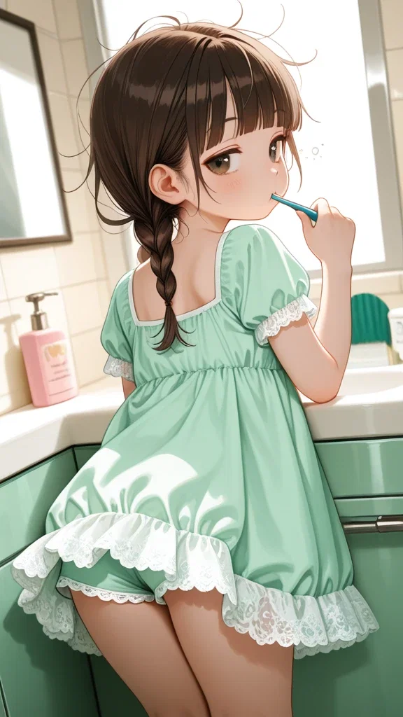 歯みがき、おはょ