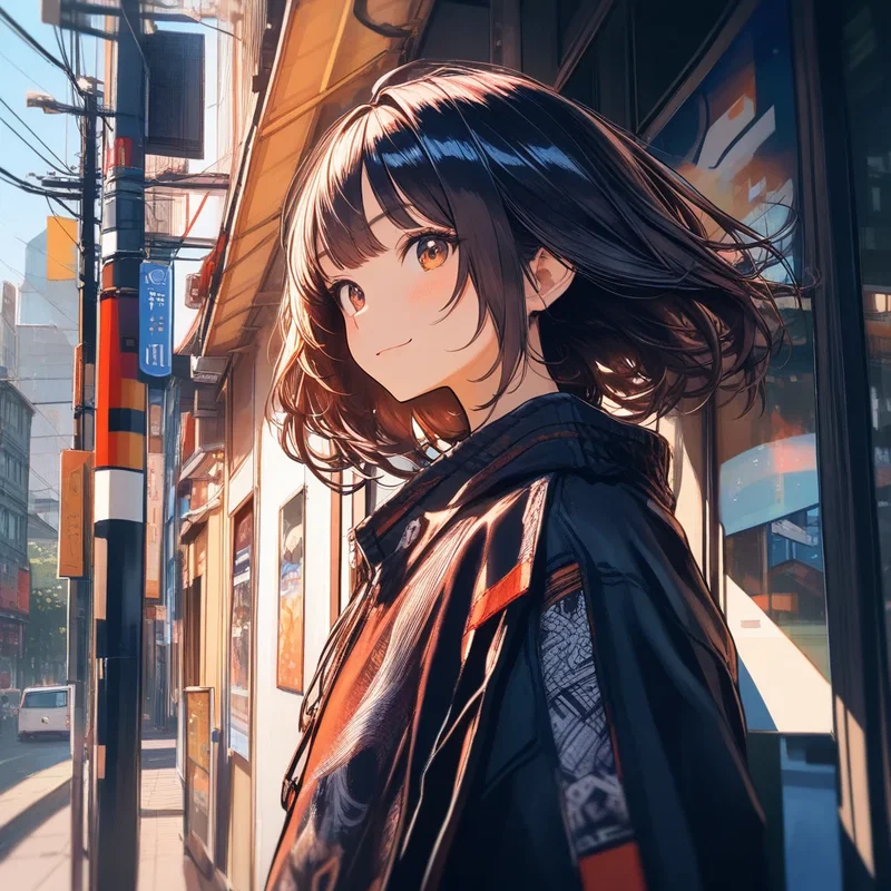 街角少女