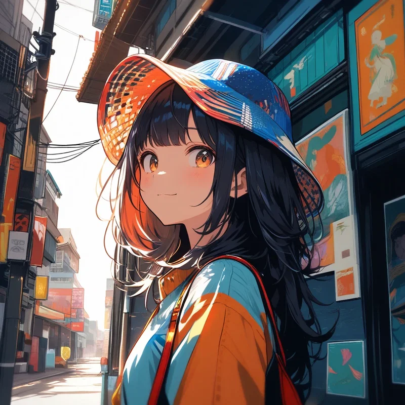 街角少女