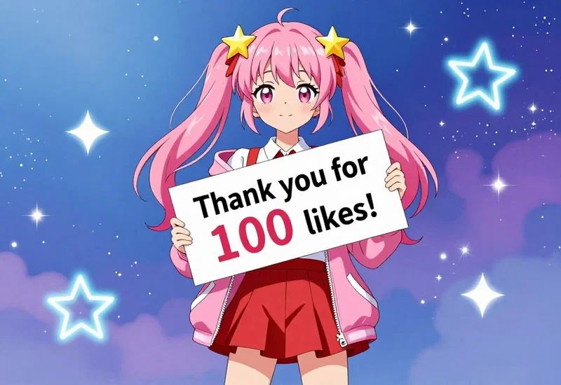 Thank you for 100 likes！