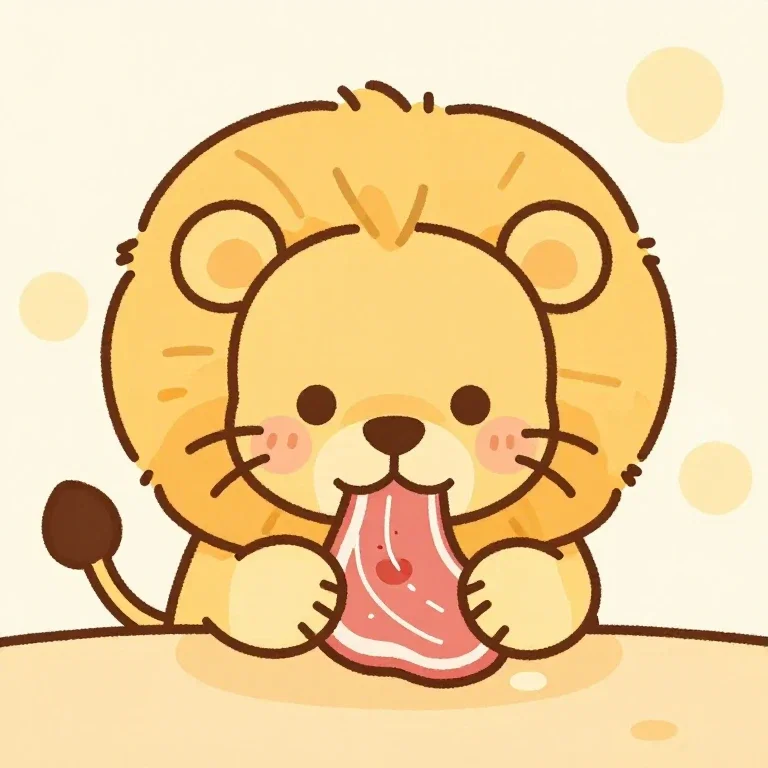 肉とライオン
