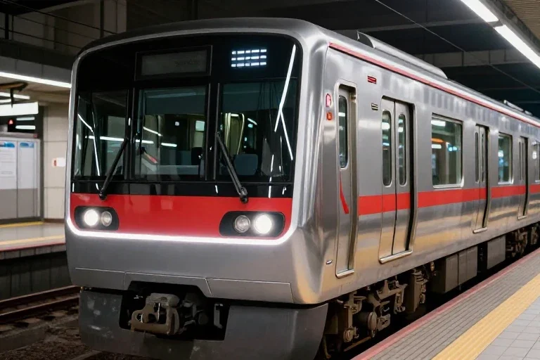 京都市の東西線かな?