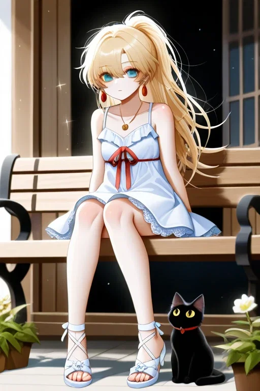 夏服の美女
