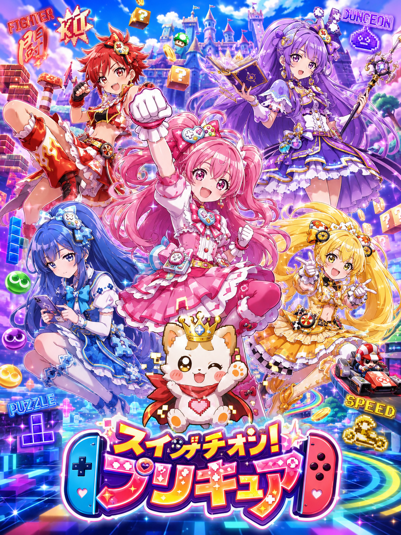 嘘番組「スイッチオン！プリキュア」