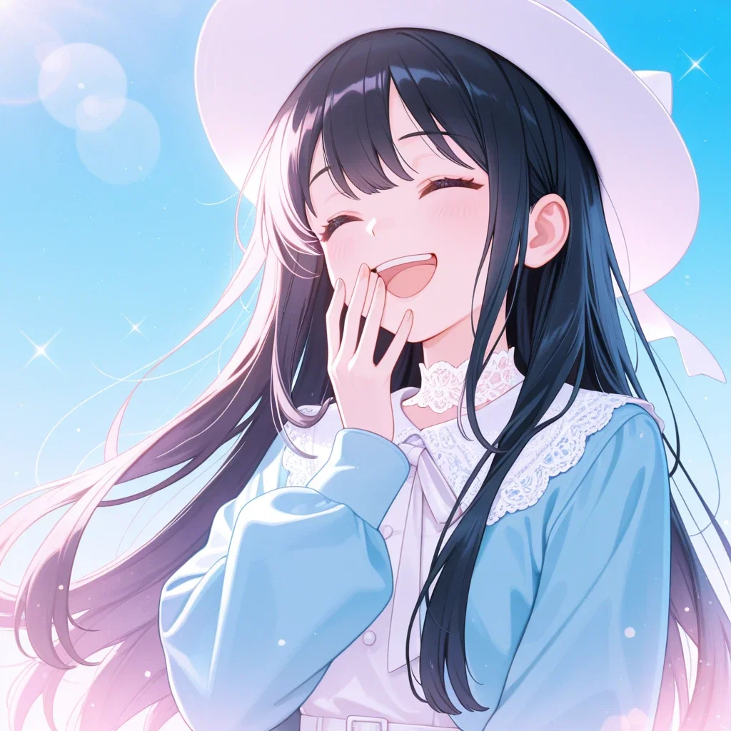 にこやか