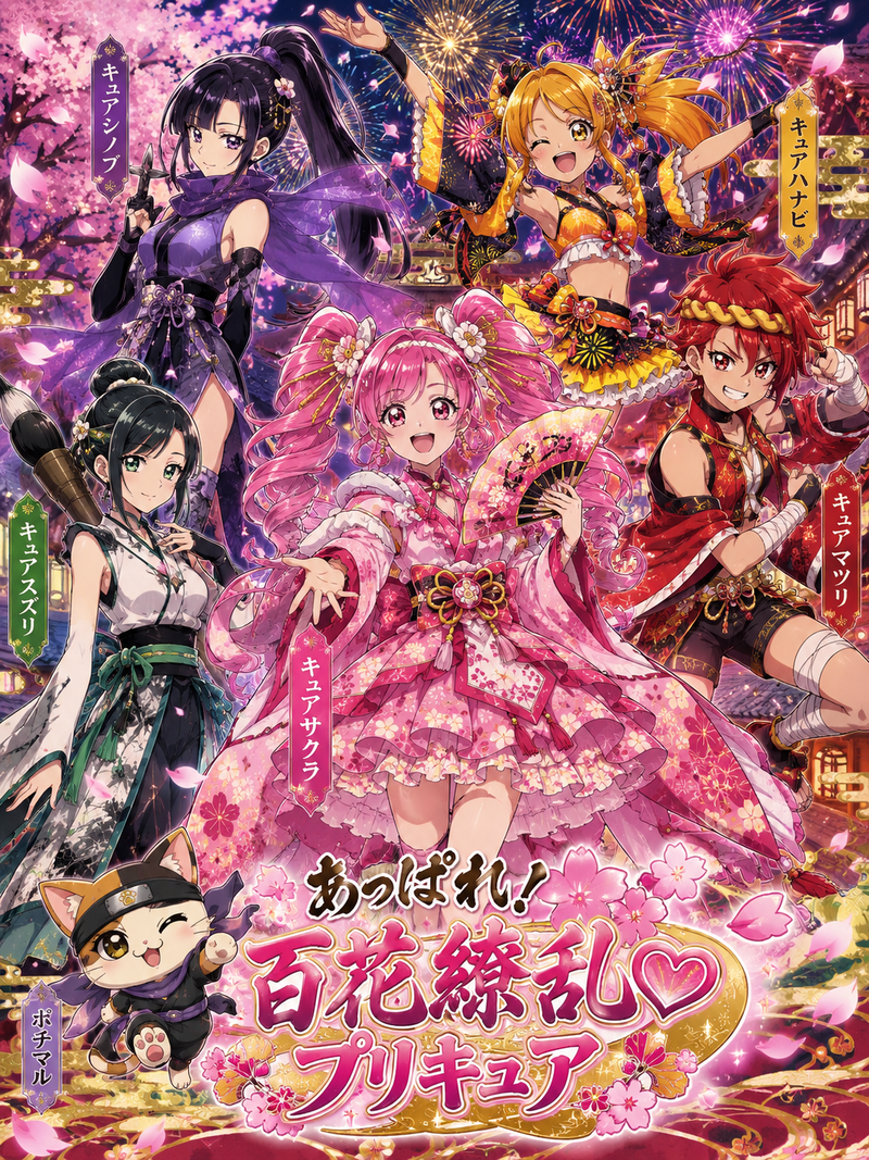 噓番組「あっぱれ！百花繚乱♡プリキュア」