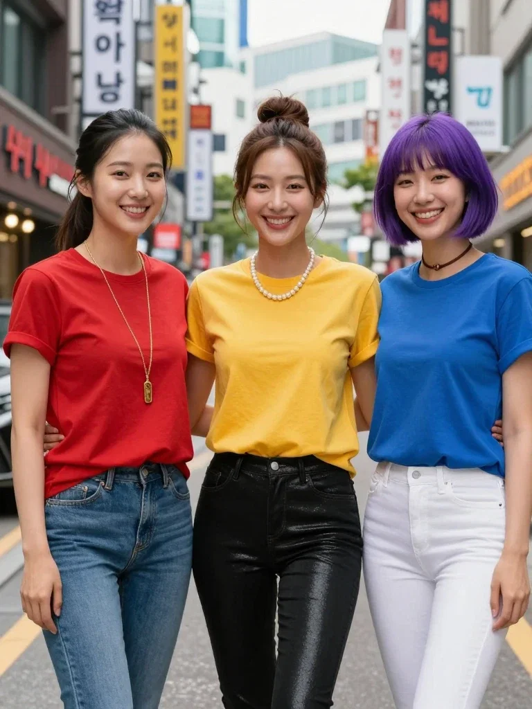 한중일 여자들