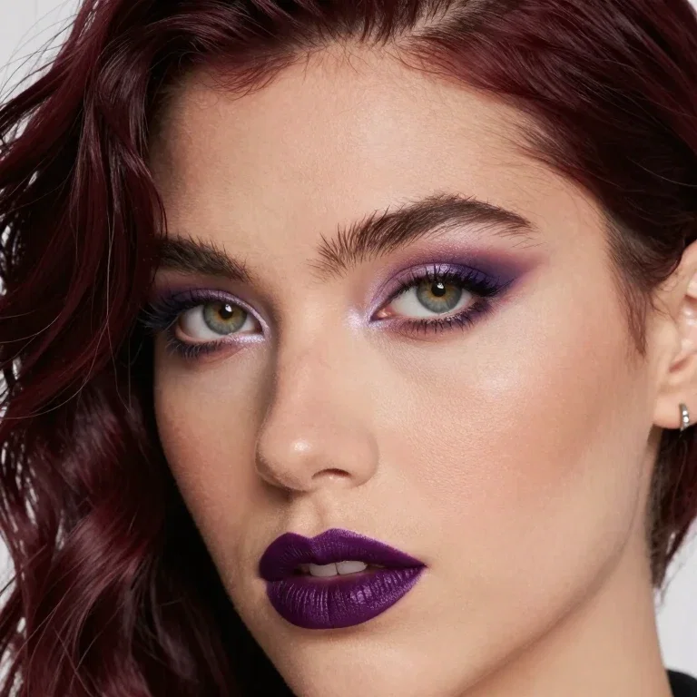Close-up Beauty Portrait