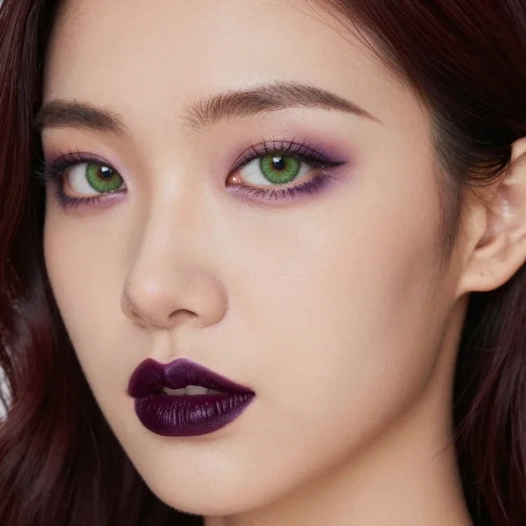 Close-up Beauty Portrait