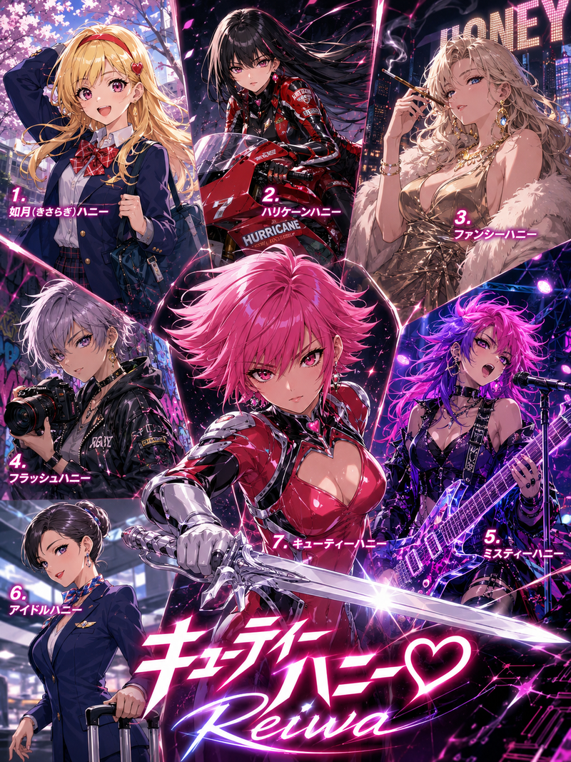 噓番組「キューティーハニーReiwa」