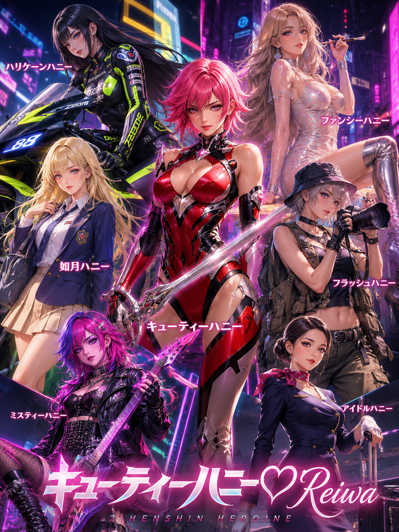 噓番組「キューティーハニーReiwa」リアル調