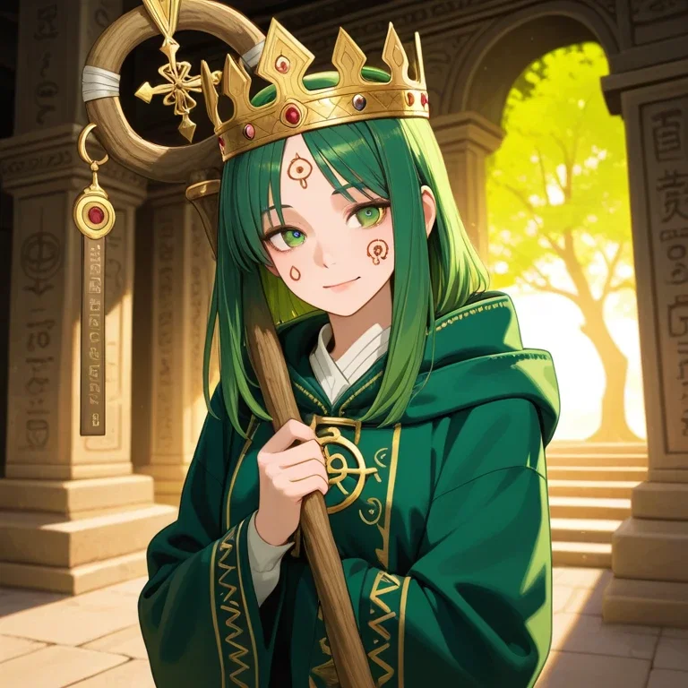 森の世界の女王